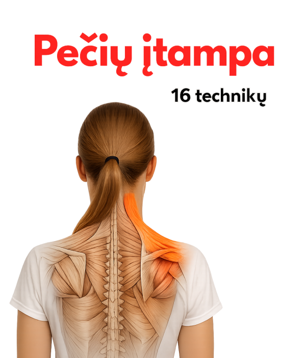 Sveiko kaklo ir pečių srities programa